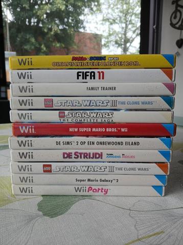 Jeux Wii - Collection de jeux pour la Wii originale, Enlèvement ou Envoi, Aventure et Action, Comme neuf, À partir de 3 ans