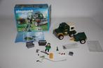 Playmobil 4206 jeep met boswachter, Kinderen en Baby's, Speelgoed | Playmobil, Ophalen of Verzenden, Gebruikt, Complete set