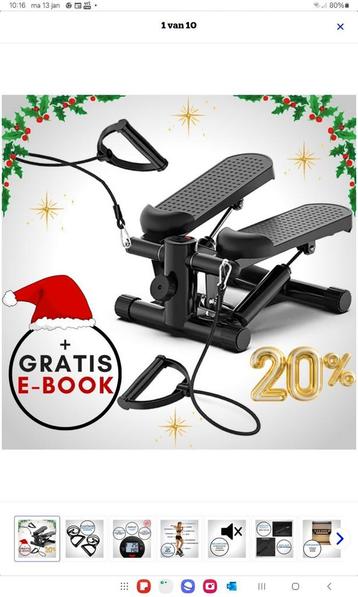 Stepper beschikbaar voor biedingen