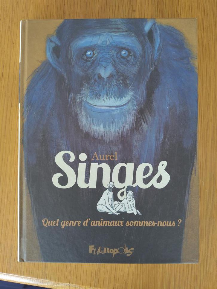 BD „Apen: wat voor soort dieren zijn wij?” Aurel, Boeken, Wetenschap, Gelezen, Natuurwetenschap, Ophalen of Verzenden