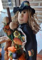 HALLOWEEN très belle poupée sorcière en tissu, rigolote, Maison & Meubles, Enlèvement ou Envoi, Neuf