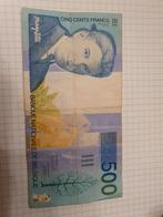 500 fr type Magritte 1898-1999 Bertholomé Verplaetse, Postzegels en Munten, Ophalen of Verzenden, België, Los biljet