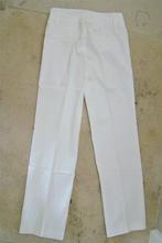wit lange broek met rechte pijp dames XS , merk niet gekend, ANDERE, Lang, Maat 34 (XS) of kleiner, Ophalen of Verzenden