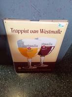 Reclame bord "Westmalle", Ophalen of Verzenden, Gebruikt