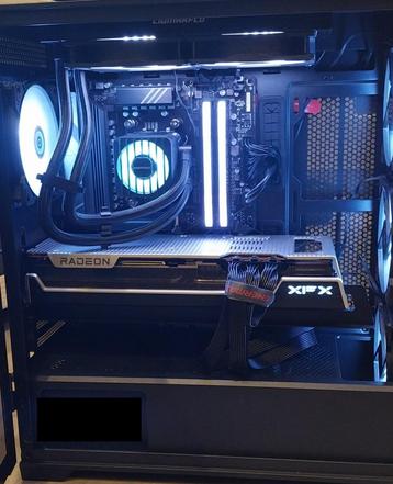 PC GAMER 4K AMD 7800X3D - RX 9070 XT DDR5 WATERCOOLING NEUF beschikbaar voor biedingen