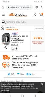 Pneus Insa turbo Sahara compétition, Autos : Pièces & Accessoires, Pneus & Jantes, Pneu(s)