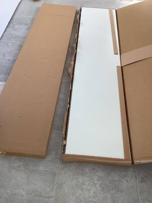 2 nieuwe Pax schuifdeuren hasbik wit  van IKEA, Maison & Meubles, Armoires | Penderies & Garde-robes, Neuf, 200 cm ou plus, 150 à 200 cm
