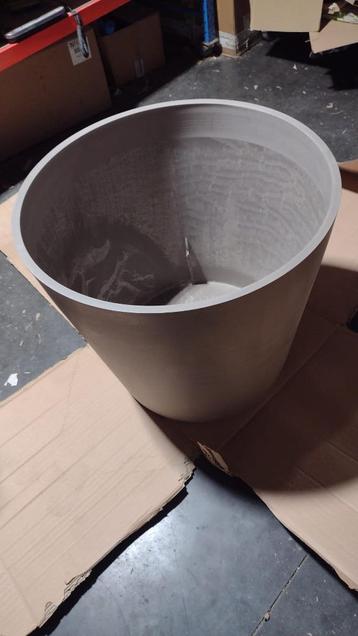 Ecopots Amsterdam 70 - Taupe - Ø70 x H61,3 cm beschikbaar voor biedingen