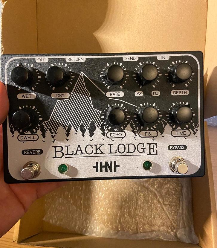 Effectpedaal: Homenoise Black Lodge v1.1 (zeldzaam), Muziek en Instrumenten, Effecten, Zo goed als nieuw, Delay of Echo, Reverb