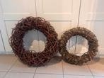 Wilgenkrans 57cm (6€) en opvulkrans 46cm (6€), Ophalen of Verzenden, Zo goed als nieuw