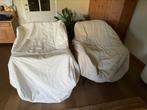 Overtrek 1 persoonsslaapzetel ikea, Huis en Inrichting, Ophalen, Wit