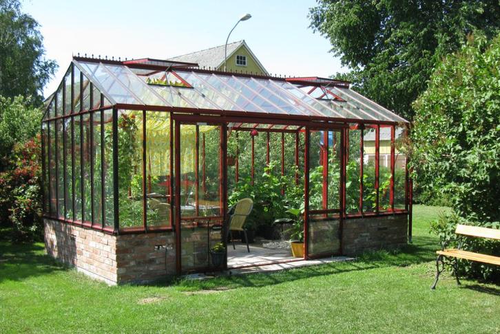 Hobbyserre, serre, kas, Tuin en Terras, Kassen, Nieuw, Kweekkas, Aluminium, Glas, Ophalen of Verzenden