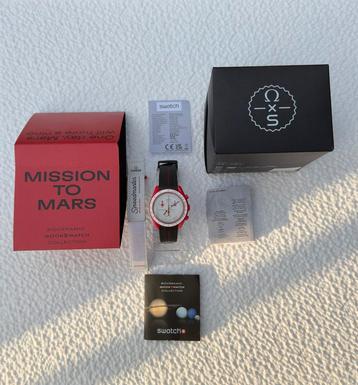 Swatch X omega moonswatch mission to mars. beschikbaar voor biedingen