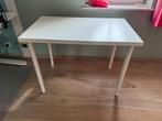 Petite table ikea (Linnmon) - blanc, Comme neuf, Enlèvement, 75 cm ou plus, Rectangulaire