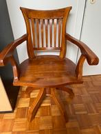 Antieke bureaustoel met draaiend zitvlak, Antiek en Kunst, Antiek | Meubels | Stoelen en Sofa's, Ophalen
