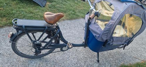 Elektrische bakfiets babboe, Fietsen en Brommers, Fietsen | Bakfietsen, Gebruikt, 2 kinderen, Ophalen