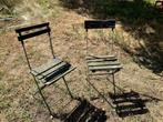 twee vintage bistro stoeltjes, samen 10 euro, Ophalen