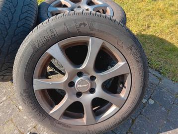 Autec alu velgen met winterbanden, Enlèvement, Pneus hiver, Pneu(s)