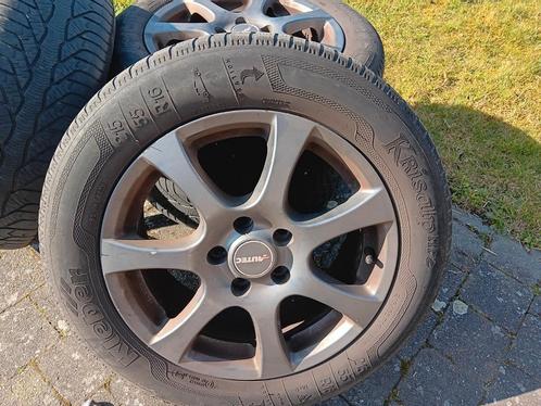 Autec alu velgen met winterbanden, Auto-onderdelen, Banden en Velgen, Band(en), Winterbanden, Ophalen