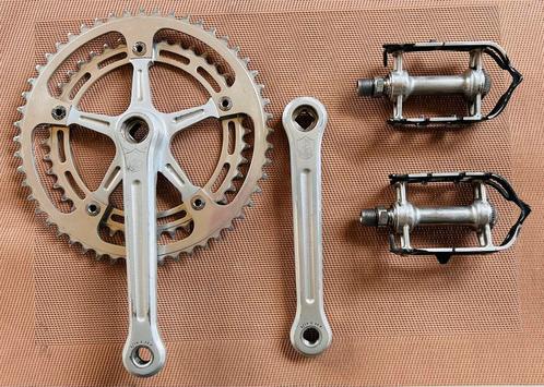 CAMPAGNOLO SUPER RECORD crankstel, Fietsen en Brommers, Fietsen | Oldtimers, Jaren '60 of nieuwer, Ophalen of Verzenden