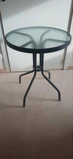 Terrastafel of bijzettafel., Enlèvement, Rond