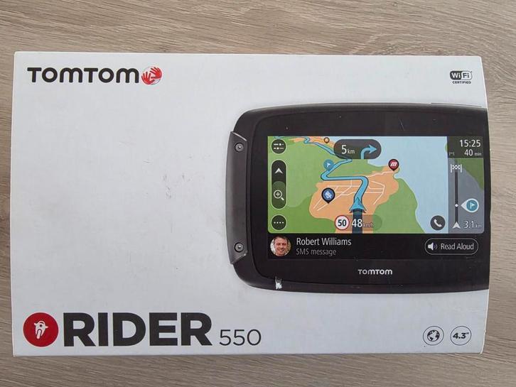 Tomtom Rider 550 met veiligheidsslot, Motos, Accessoires | Systèmes de navigation, Enlèvement ou Envoi