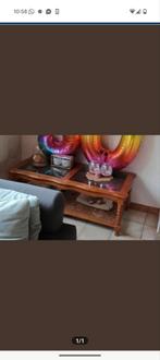 Gratis salontafel, Huis en Inrichting, Ophalen, Gebruikt, Glas