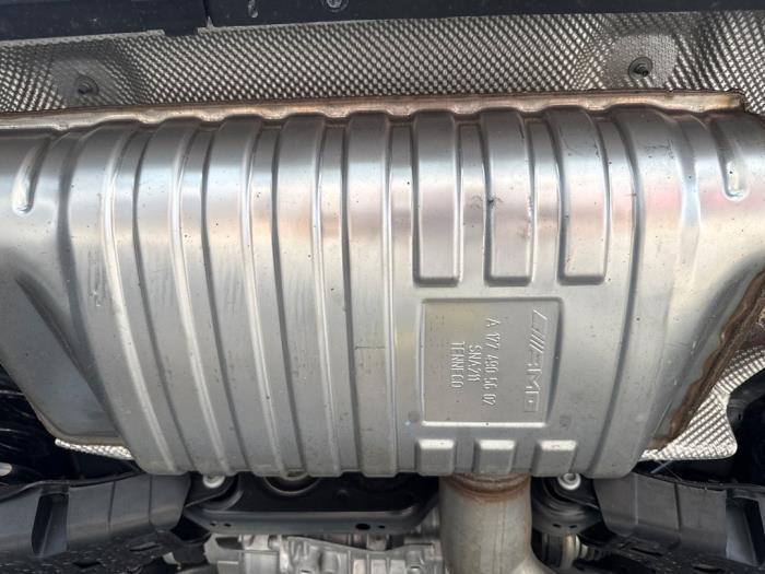 Uitlaat Midden + Einddemper van een Mercedes GLA, Auto-onderdelen, Uitlaatsystemen, Mercedes-Benz, Gebruikt, 3 maanden garantie