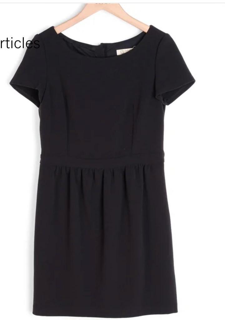 zwarte jurk van ba&sh Maat 34/ Merkmaat 0, Kleding | Dames, Jurken, Zo goed als nieuw, Maat 34 (XS) of kleiner, Zwart, Knielengte