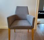 Ensemble 6 chaises - Chêne et tissu déhoussable, Huis en Inrichting, Ophalen, Grijs