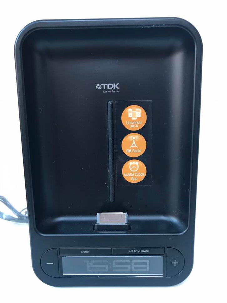 TDK Space saving Alarm Clock. TAC4221, Elektronische apparatuur, Wekkers, Zo goed als nieuw, Digitaal, Ophalen