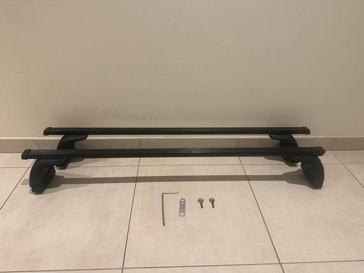 Thule dakdragers – WingBar – voor wagens met flush rails, Autos : Divers, Porte-bagages, Utilisé, Enlèvement
