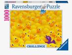 Ravensburger Puzzle - Badeendjes CHALLENGE  Volwassenen 1000, Hobby en Vrije tijd, Denksport en Puzzels, Ophalen, 500 t/m 1500 stukjes