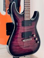 Schecter Hellraiser C1 Trans Purple Burst, Muziek en Instrumenten, Ophalen of Verzenden, Zo goed als nieuw, Fender