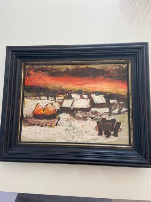 Werk van de Oostendse expressionist PIET VAN DEN BUYS, Antiek en Kunst, Kunst | Schilderijen | Klassiek, Ophalen