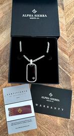 KETTING GUARDIAN ALPHA SIERRA MET 50%KORTING! 💯%NIEUW!, Ophalen of Verzenden, Nieuw, Zilver
