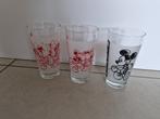 glazen Minnie en Mickey Mouse €5 per stuk, Verzamelen, Ophalen of Verzenden, Mickey Mouse, Zo goed als nieuw, Servies