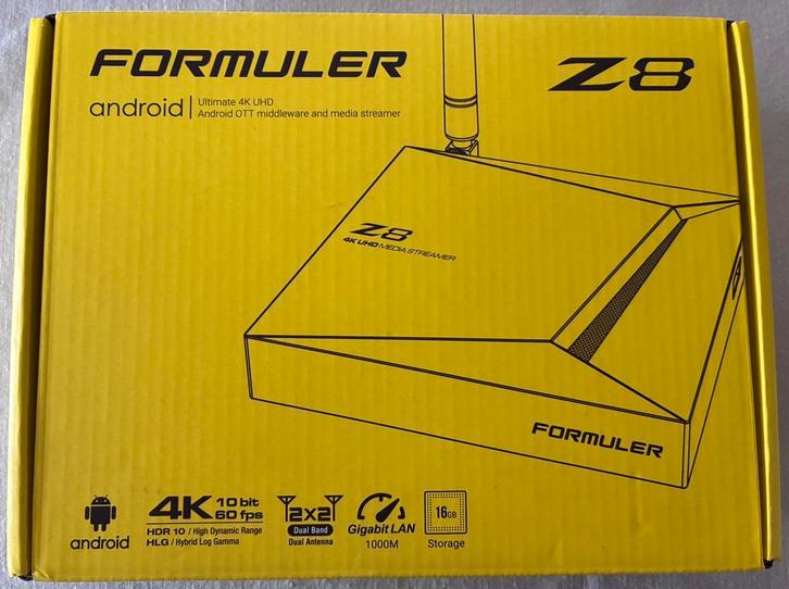 Formuler Z8 Android 4K UHD, Audio, Tv en Foto, Mediaspelers, Gebruikt, Minder dan 500 GB, HDMI, USB 2.0, Optische audio, Ophalen of Verzenden
