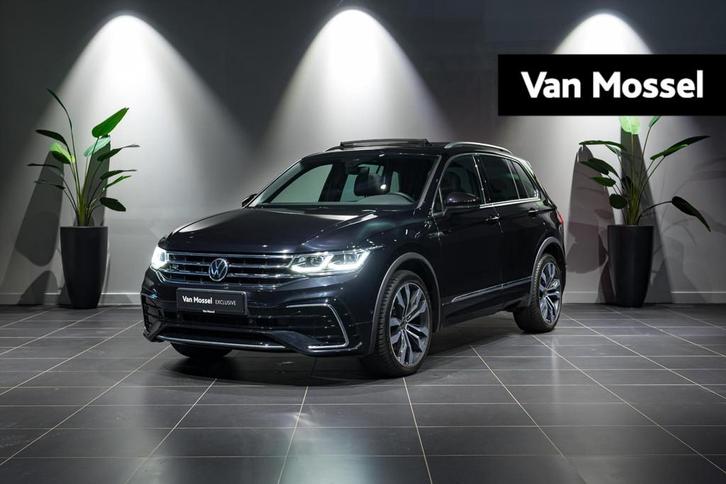 Volkswagen Tiguan 2.0 TSI 245 pk DSG R-Line 4MOTION | MEMORY, Auto's, Volkswagen, Bedrijf, Te koop, Tiguan, 360° camera, 4x4, Centrale vergrendeling