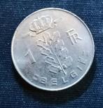 Misslag: 1 frank 1977 VL - Boudewijn I (1/8 slag), Postzegels en Munten, Munten | België, Verzenden, Losse munt