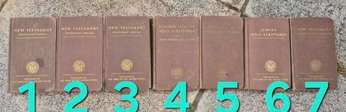 US WWII Army Bibles Protestant Roman-Catholic Jewish | 1942, Verzamelen, Militaria | Tweede Wereldoorlog, Landmacht, Verzenden