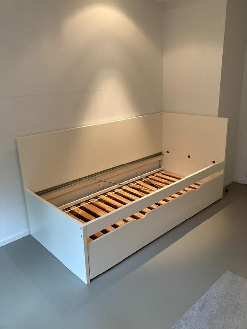 cadre de lit 90x200 avec lit tiroir, Huis en Inrichting, Slaapkamer | Bedden, Gebruikt, Eenpersoons, 90 cm, 200 cm, Hout, Wit