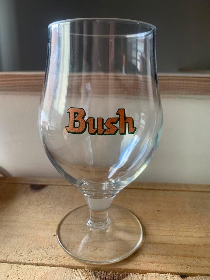 Bush, Verzamelen, Biermerken, Zo goed als nieuw, Glas of Glazen, Overige merken, Ophalen of Verzenden