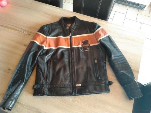 Veste moto cuir Harley-Davidson L (État neuf), Motoren, Kleding | Motorkleding, Ophalen