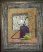 Schilderij in pastelkrijt, nieuw werk., Enlèvement