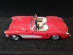 Chevrolet Corvette Roadster - 1957 - 1:18 - Burago, Ophalen of Verzenden, Zo goed als nieuw, Auto, Burago