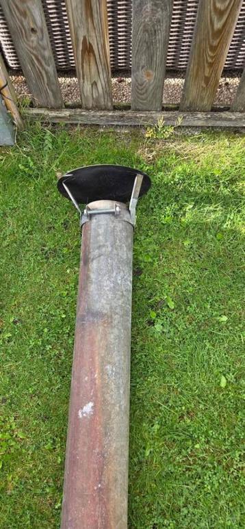 kachel buis pijp met afdakje beschikbaar voor biedingen