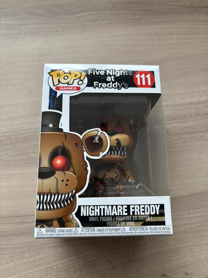 Nightmare Freddy #111 - Funko Pop! - Five Nights at Freddy's, Collections, Jouets miniatures, Enlèvement ou Envoi
