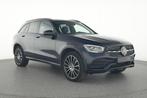 Mercedes-Benz GLC 300 de AMG Line + LEDER + CARPLAY + PANORA, Auto's, Mercedes-Benz, Automaat, 4 cilinders, Blauw, Plug-in hybride