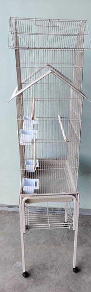 Papegaaienkooi - Princess Deluxe, Dieren en Toebehoren, Vogels | Hokken en Kooien, Nieuw, Vogelkooi, Metaal, Ophalen of Verzenden